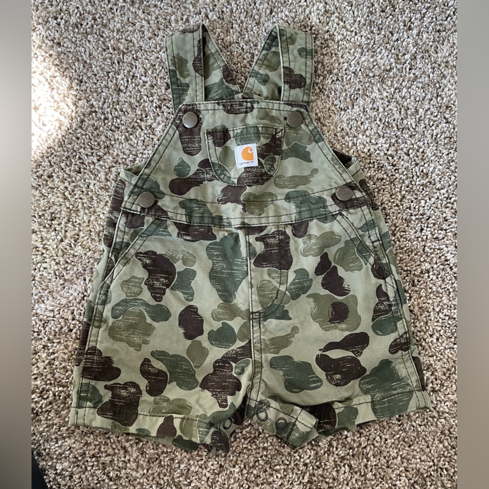 Baby Carhartt Overall Shorts